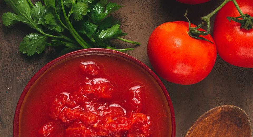 pomidorai savo sultyse​