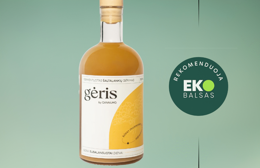 fermentuotas šaltalankių gėrimas