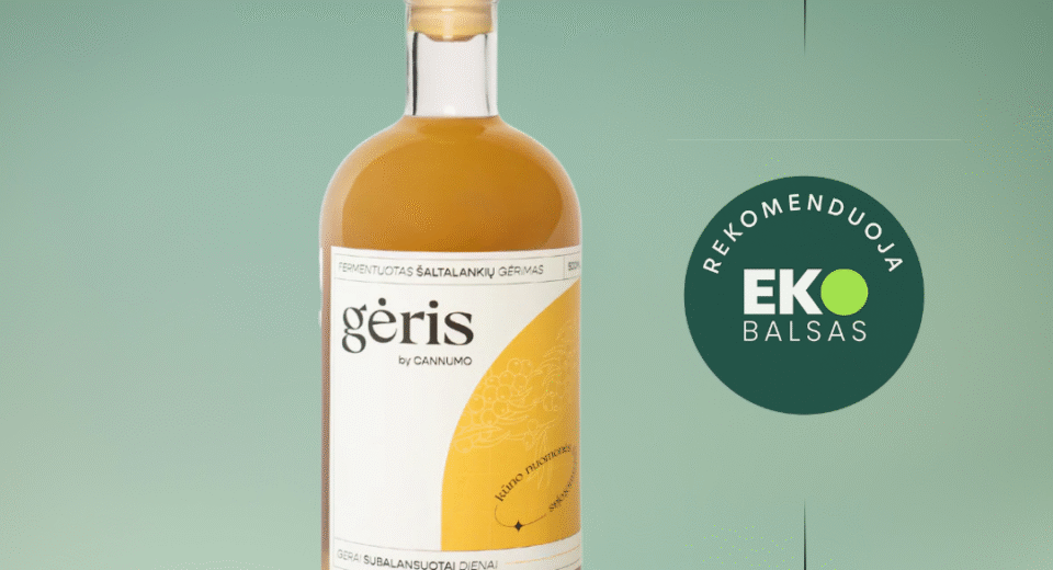 fermentuotas šaltalankių gėrimas