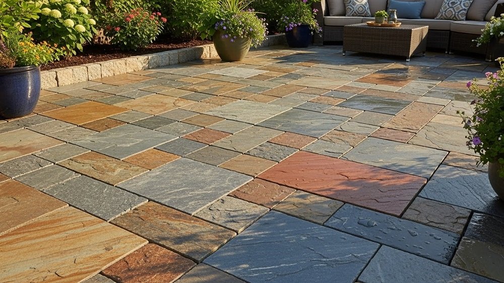 akmens masės plyteles