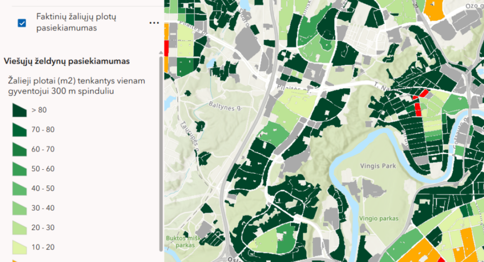 Nauja švieslentė miestų želdynams: efektyvi žaliųjų erdvių analizė 8 Nauja švieslentė miestų želdynams: efektyvi žaliųjų erdvių analizė