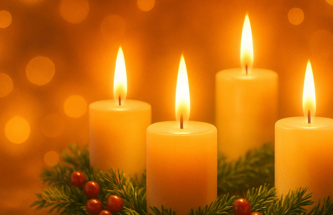 ka reiškia advento vainiko žvakės