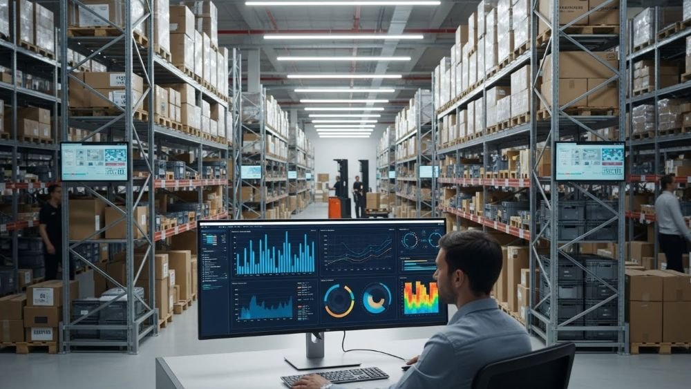 Sandėlis be chaoso: kaip technologijos perima kontrolę