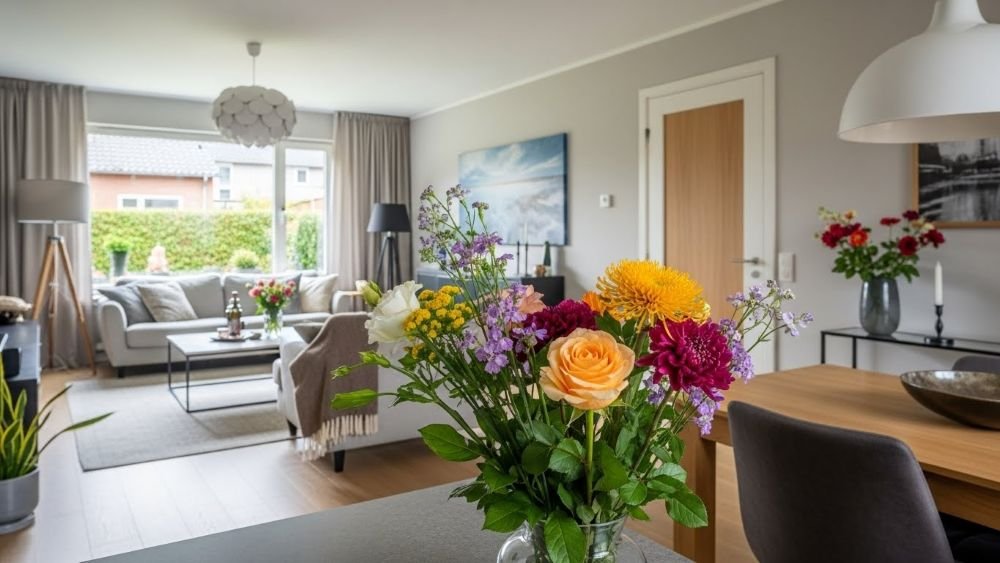 Kaip gėlės gali pakeisti namų interjerą